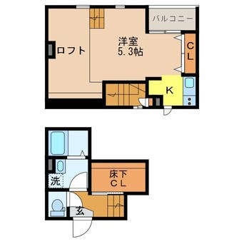 間取図 CB鳥栖プリューム