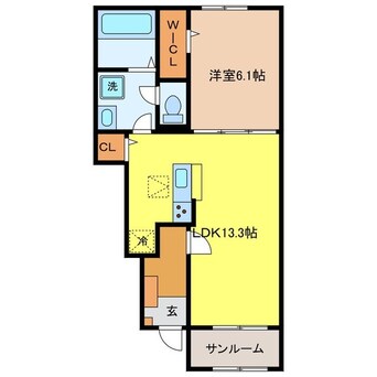 間取図 ウィステリア ソラーナ