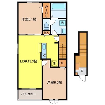 間取図 ウィステリア ソラーナ