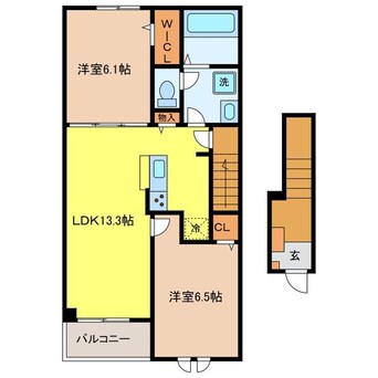間取図 ウィステリア ソラーナ