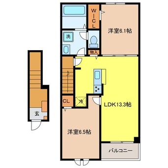 間取図 ウィステリア ソラーナ