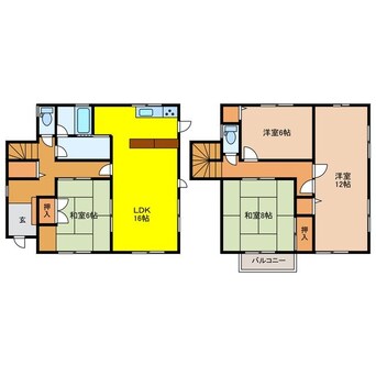 間取図 けやき台１丁目戸建