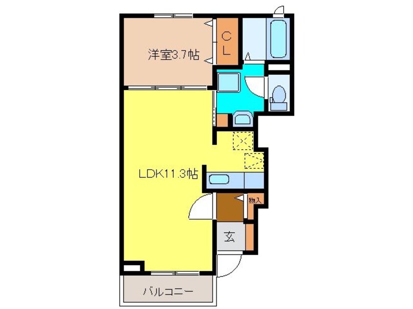 間取図 ウィステリアガーデンⅢ