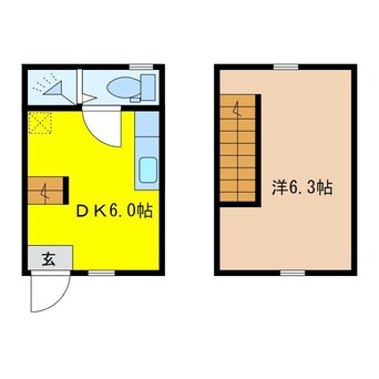 間取図 サンマリノ西新町