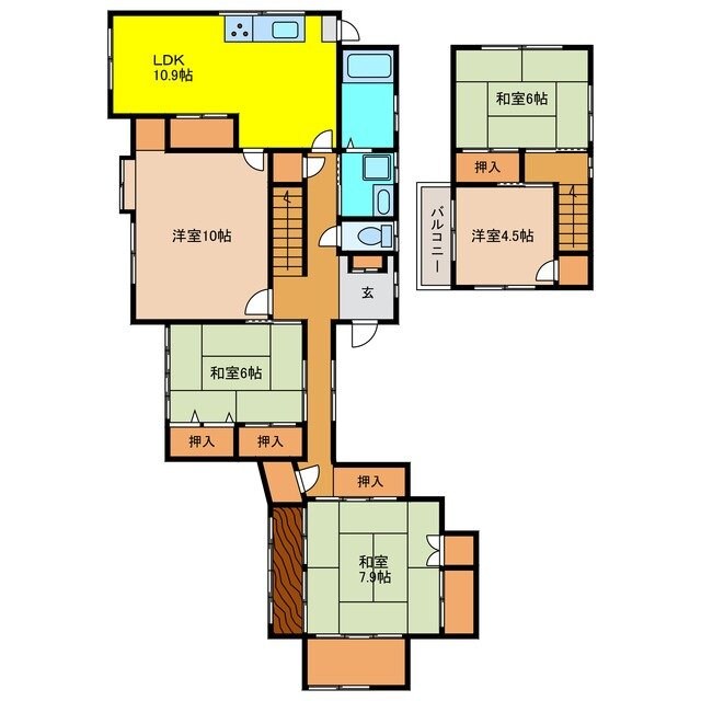 間取り図 リノベハウス白壁
