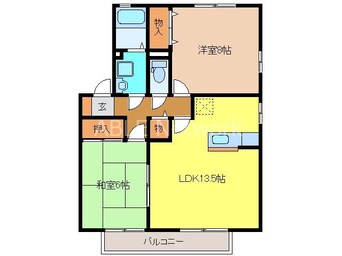 間取図 アベイユ　Ｃ棟