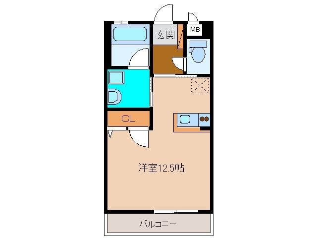 間取り図 レジデンス蔵上