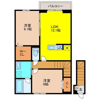 間取図 グラン･ルーチェ