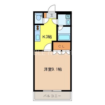 間取図 シャルマンロディ