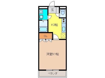 間取図 サンテラス