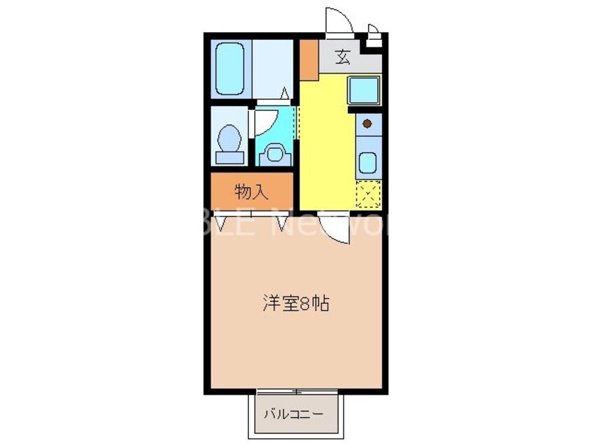 間取図 ヴェルメゾンＡ棟