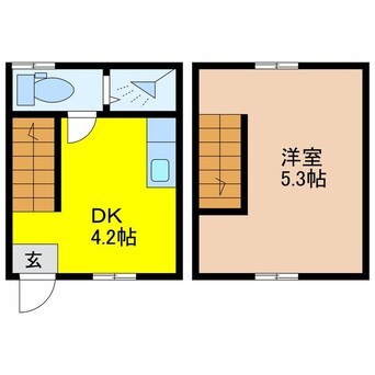 間取図 ikka豆津 B棟