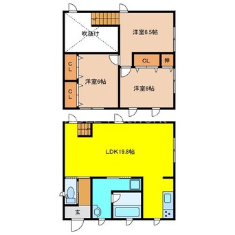 間取図 グリーンタウン鳥栖