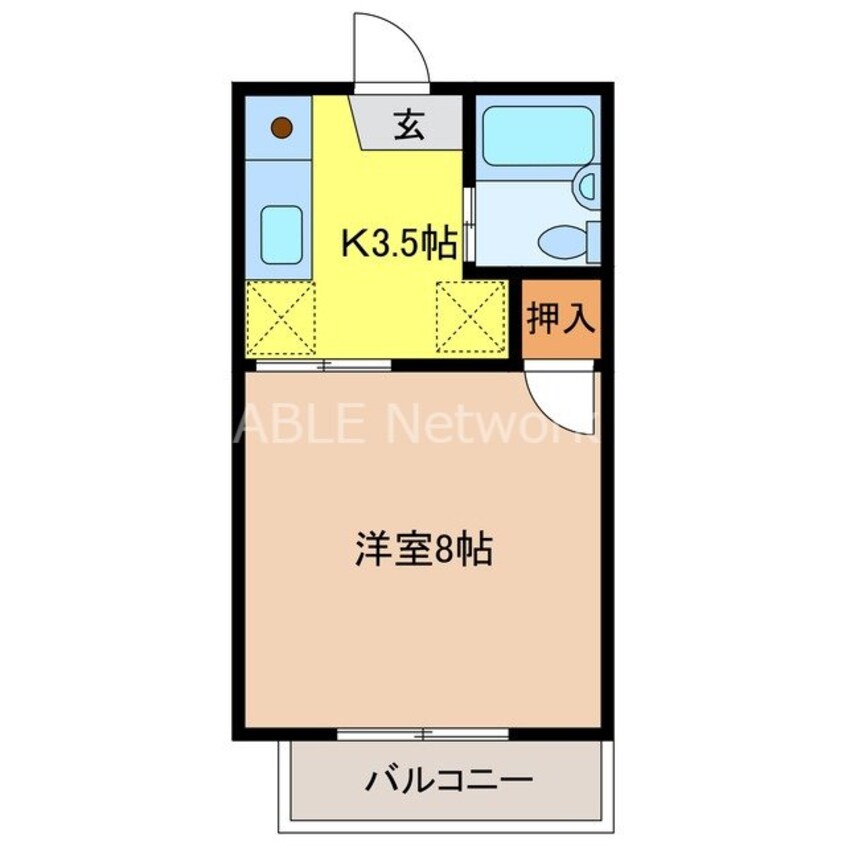 間取図 Ｍビレッジ