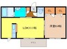 メゾンドリーム 1LDKの間取り
