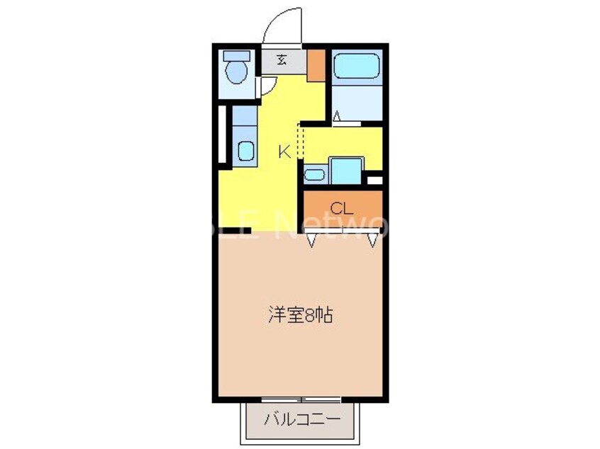 間取図 ロイヤルパーク蔵上