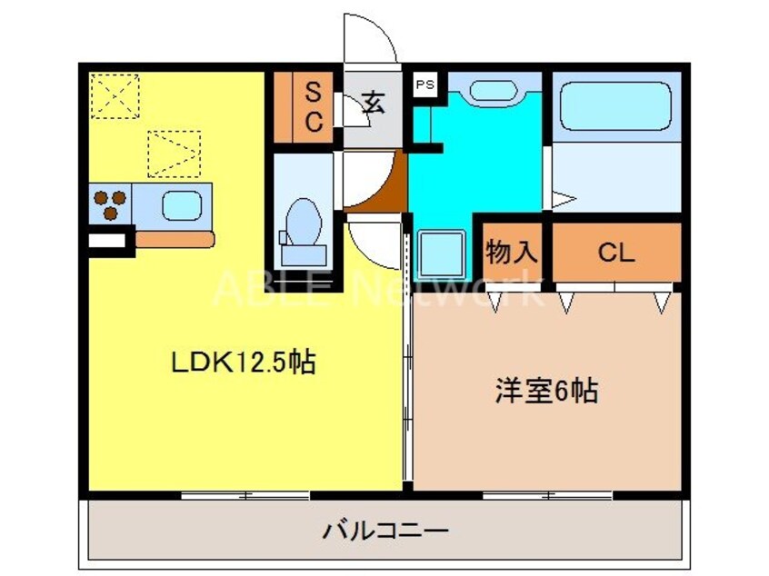 間取図 SAKURAⅡ