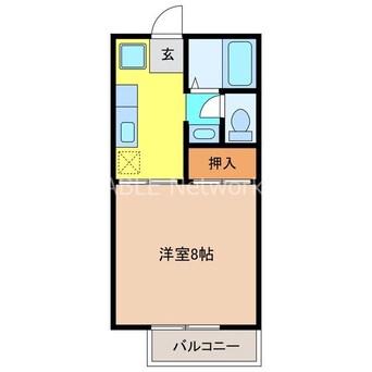 間取図 鳥栖南ハイツ