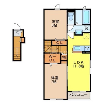 間取図 パールマリンⅠ