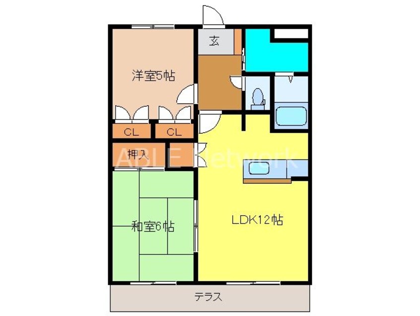 間取図 ディアレジデンス