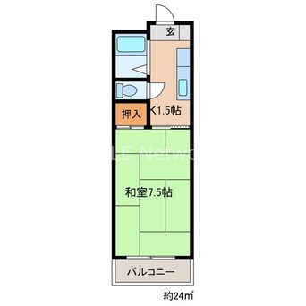 間取図 B-INハウス鳥栖