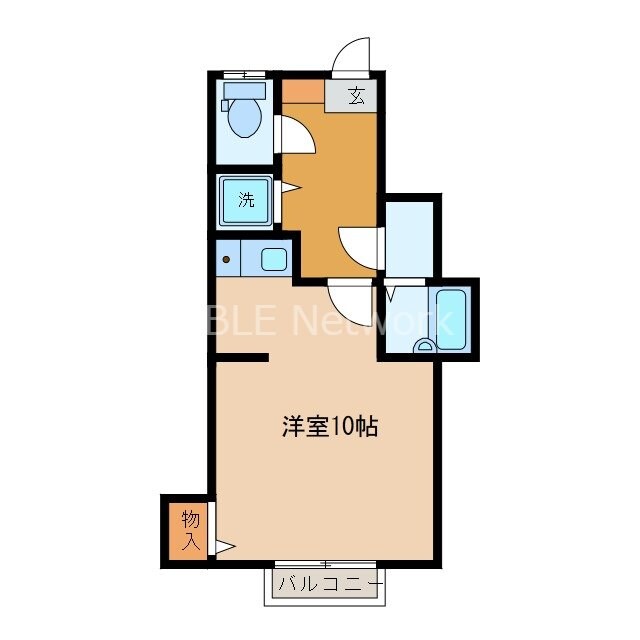 間取り図 リアンジュB棟