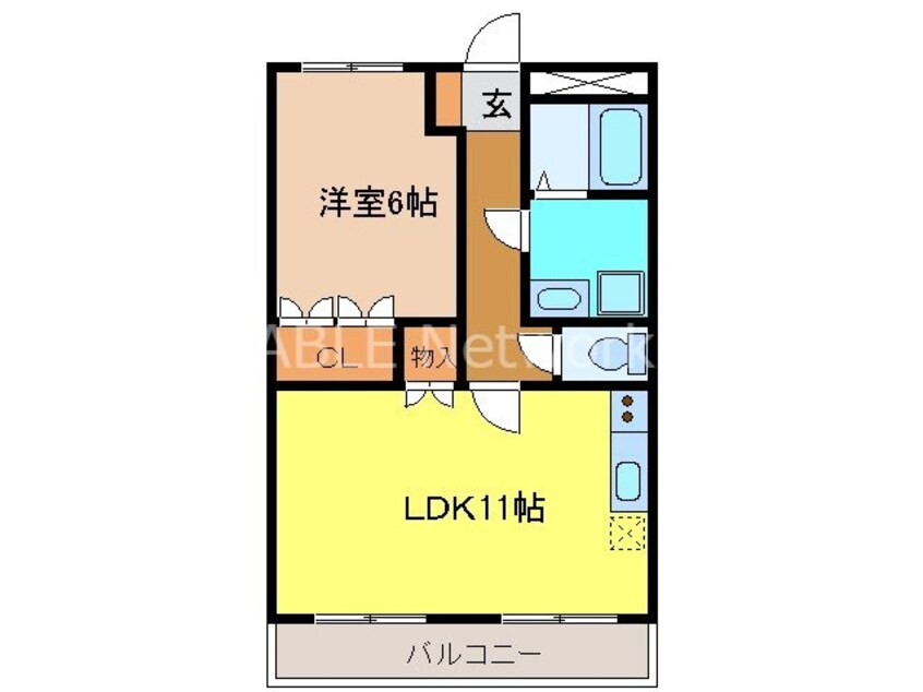 間取図 コンフォールやりた