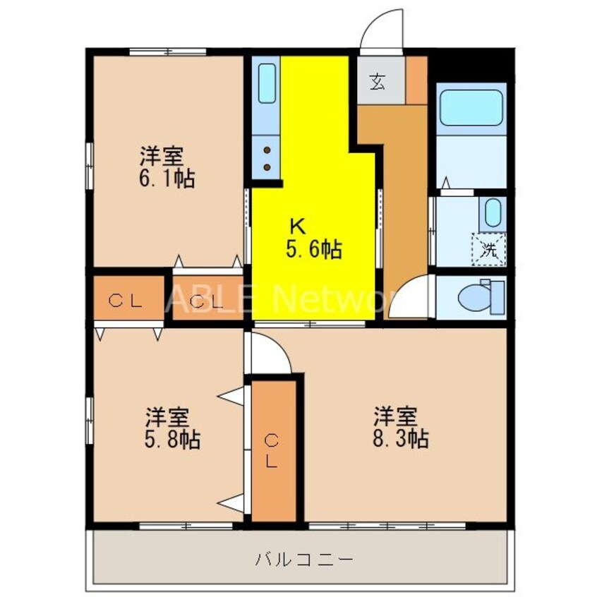 間取図 プレアデス2017