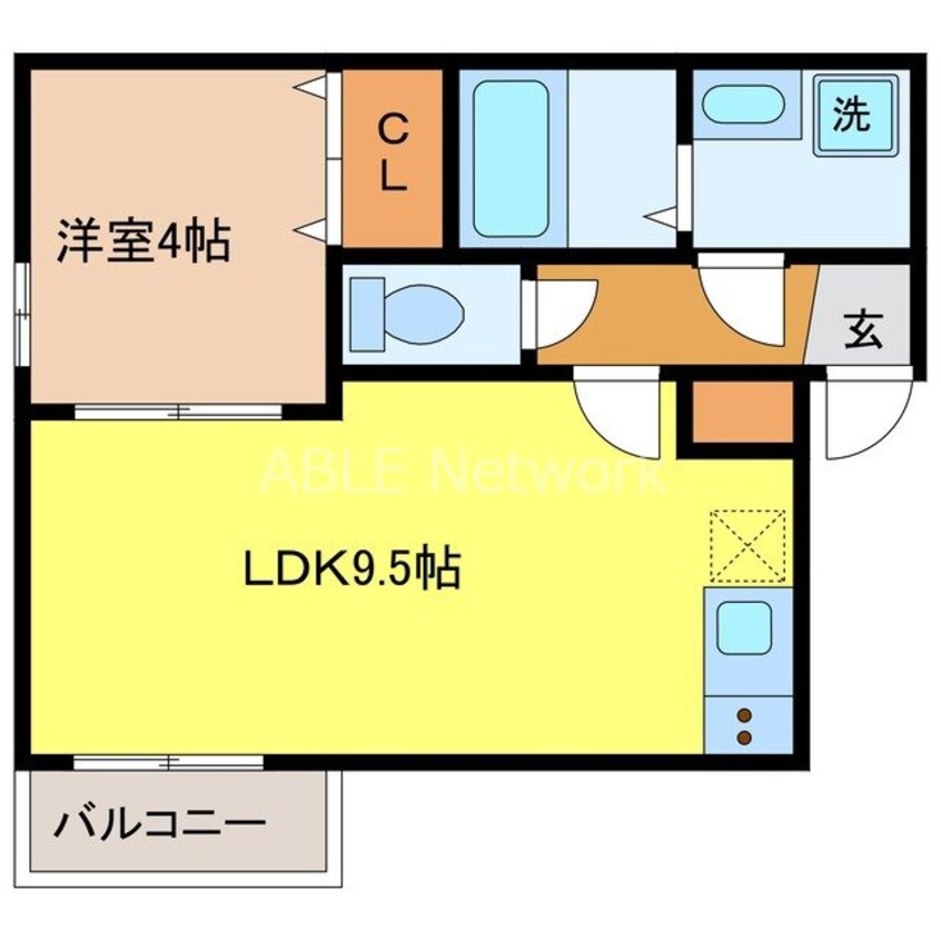 間取図 アルバグランデ基山プレミアム