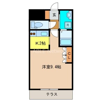 間取図 コーポエトワール