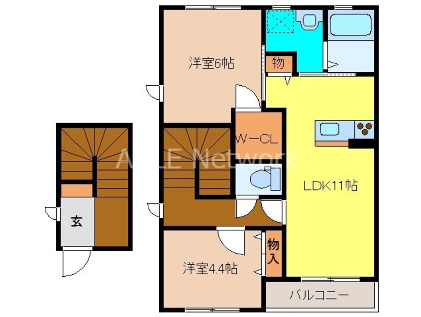 間取図 ファインシアコート