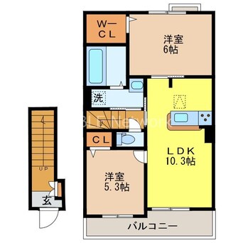 間取図 プリマ新鳥栖