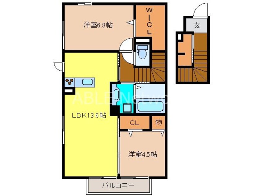 間取図 グレイス仁