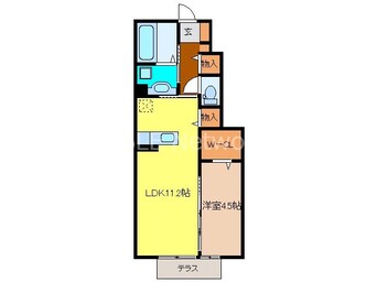 間取図 ヴェルドミール・大山Ⅱ