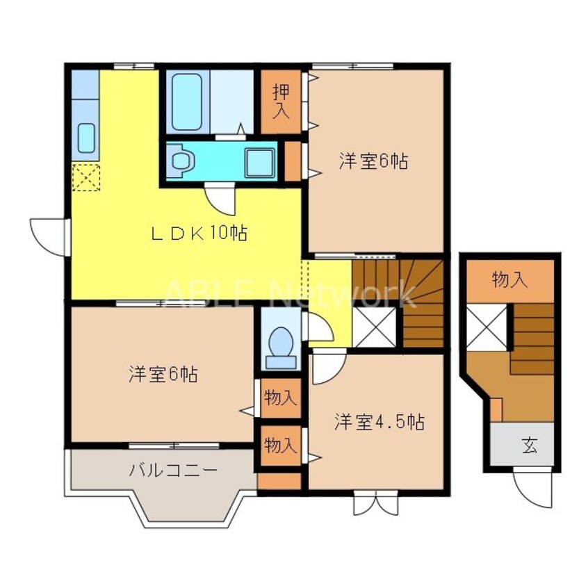 間取図 クレストール