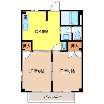 間取図 メゾンエクセルB