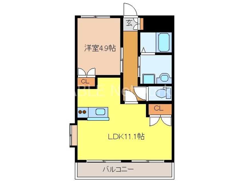 間取図 メイプルガーデン