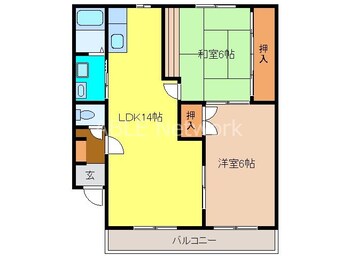 間取図 アーバニアン鳥栖