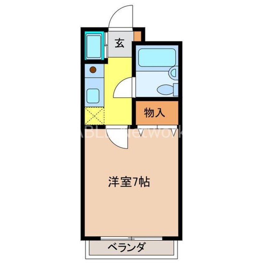 間取図 そよ風弐番館