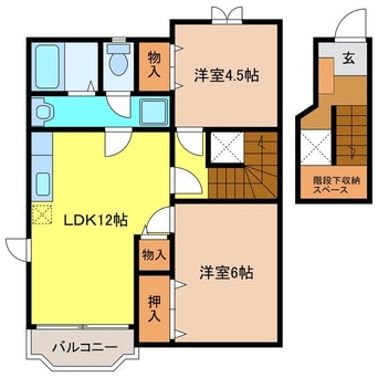 間取図 レジデンスITO　A