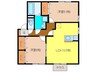 リビングタウン田代外町Ａ 2LDKの間取り
