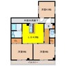 K's ASAHI 3LDKの間取り