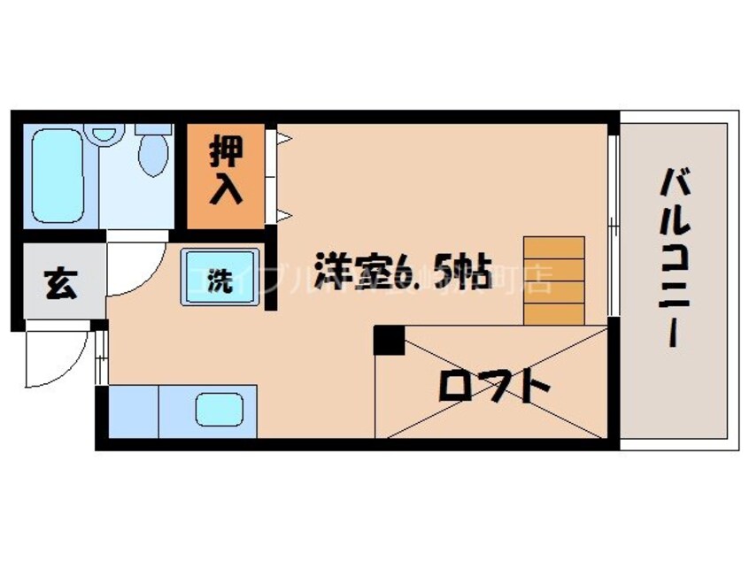 間取図 長崎市電３系統<長崎電気軌道>/諏訪神社駅 徒歩16分 2階 築38年