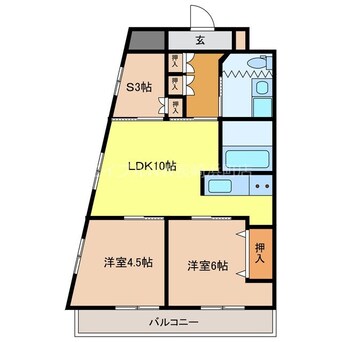 間取図 トーカンマンション五島町