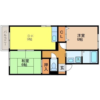 間取図 セジュールHAMA　A