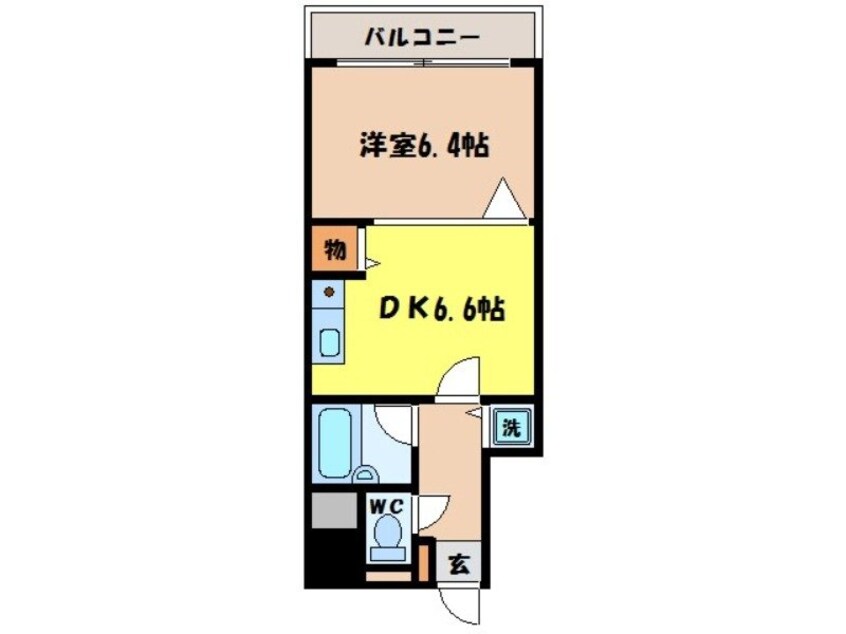 間取図 クオーレ鍛冶屋町