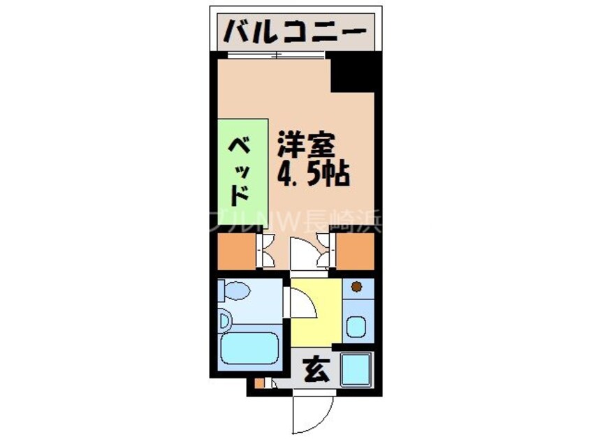 間取図 城門ビル