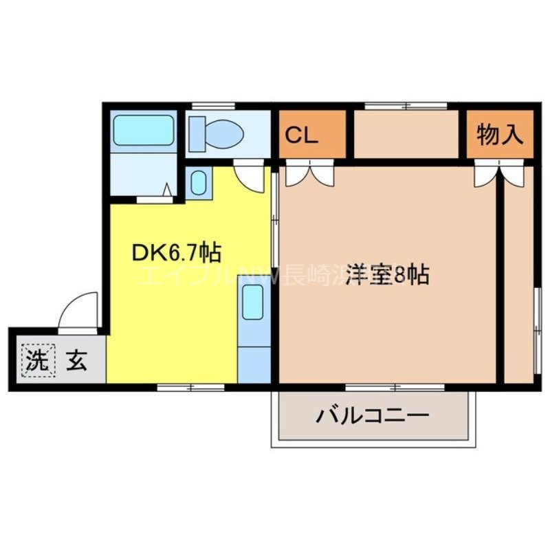 部屋間取り