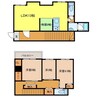彦見町　一戸建て貸家 3LDKの間取り