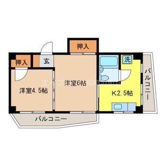 間取図 藤川マンション